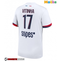 Moške Nogometnih dresov Paris Saint-Germain Vitinha #17 Gostujoči 2025-26 Kratki rokavi